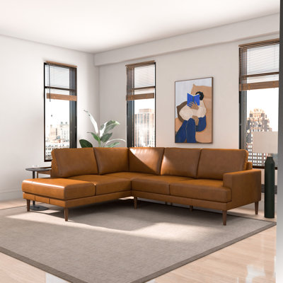 Amarvir Upholstered L-Shaped Sectional