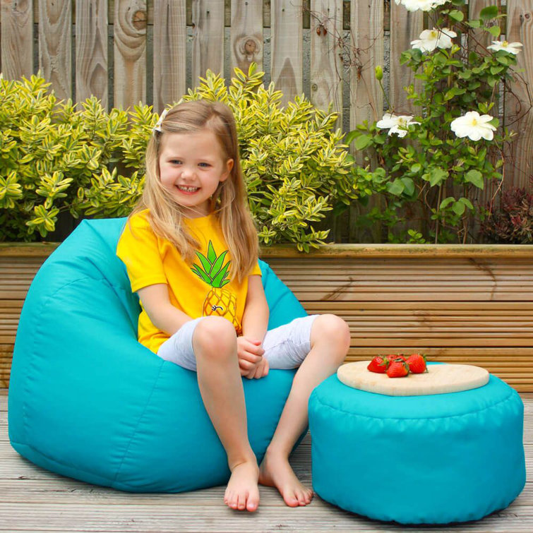 X-L Beanbag Chair Blue Water resistant Bean bags for indoor and Outdoor Use  make Great Garden Seats : Amazon.co.uk: Garden
