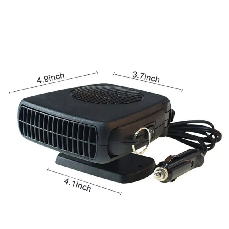 12v Dc Car Auto Electric Heater 2-in-1 Heating Cooling Fan Defroster Demister