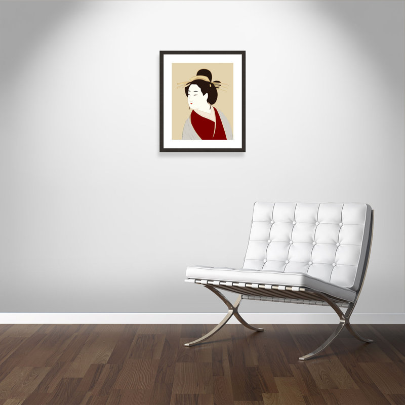 «Aiyah Modern Geisha», impression encadrée