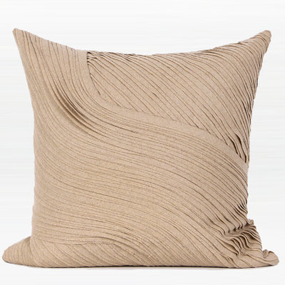 Luxury Animal Print Wool Blend Throw Pillow
