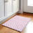 Machine Washable Indoor/Outdoor Xhevrie Pink Rug-1195003672