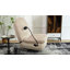 Fauteuil inclinable pivotant en velours rembourré-1097081844
