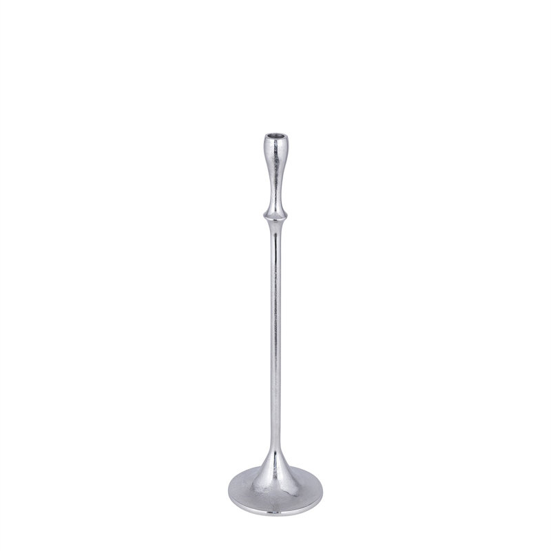 Bougeoir en métal Novo, H 21,5 po x l 11 po x P 11 po