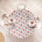 August Grove® Floral Fitted Round Tablecloth Diameter Multicolor-1752177384