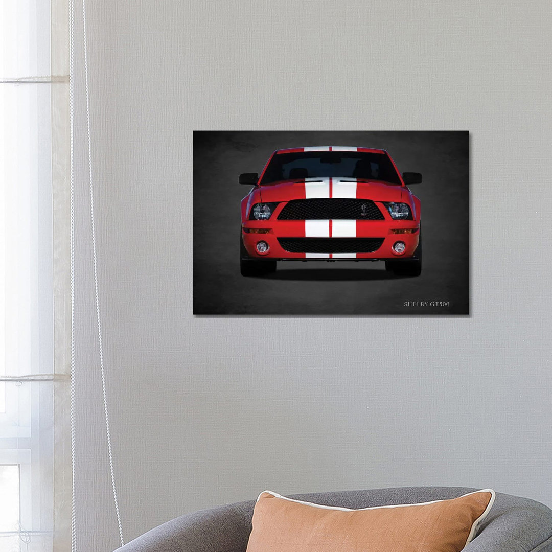 Ford Shelby GT500 by Mark Rogan - Wrapped Canvas Photograph