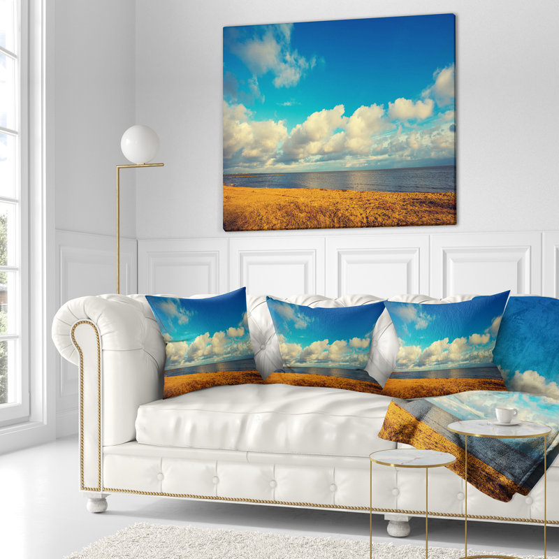 Coussin Deserte, 16 po x 1 po, Coussin décoratif