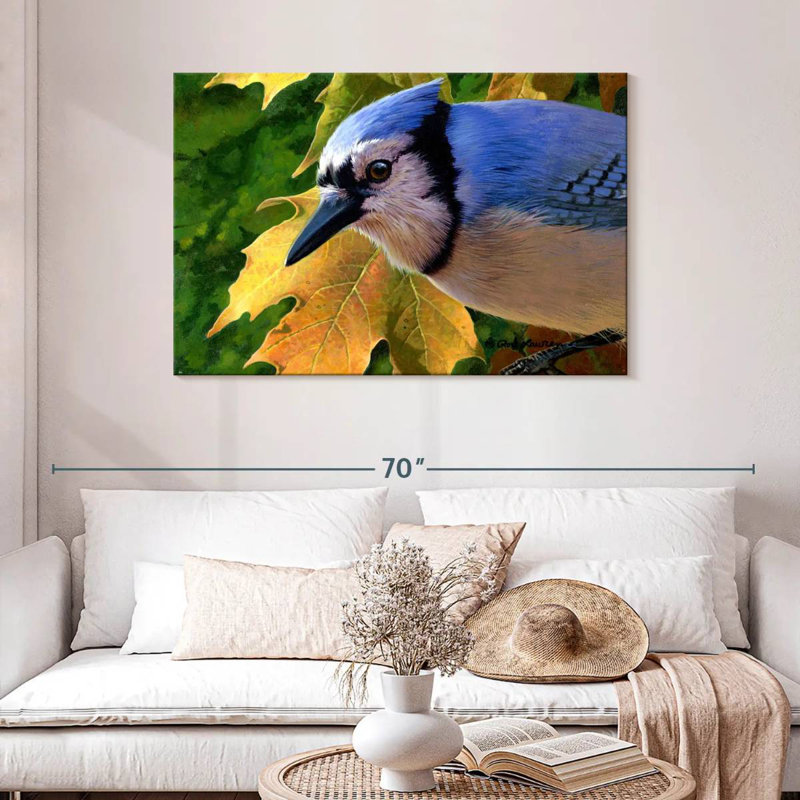 Jay Autumn, 30" H x 45" W