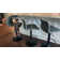 Lolar Swivel Upholstered Adjustable Height Counter Stool with Metal Frame