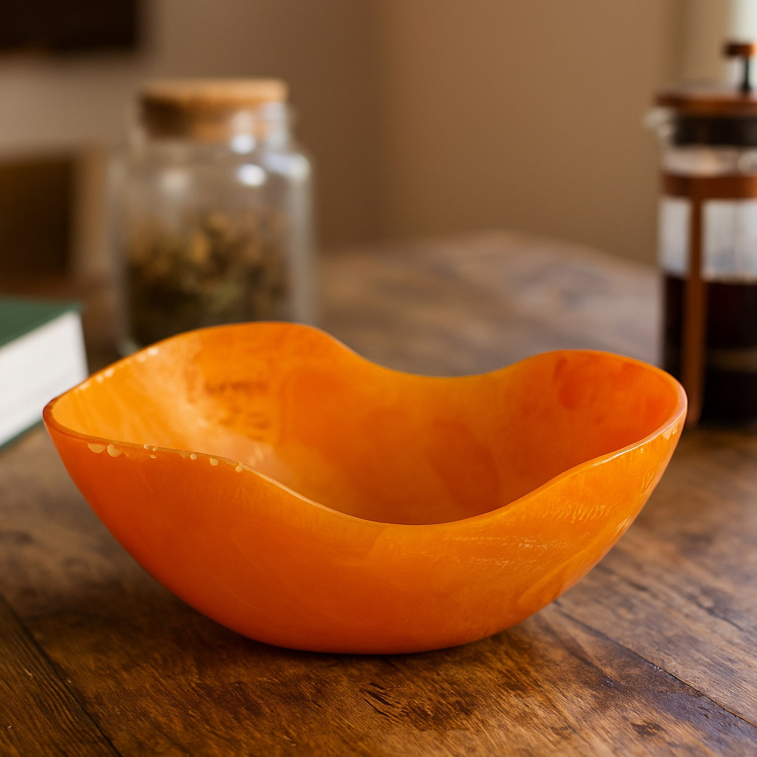 Olwen Decorative Bowl, Orange