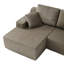 Canapé modulaire en forme de U 130 po en velours côtelé avec support à ressorts pour matelas-716878280-716878281