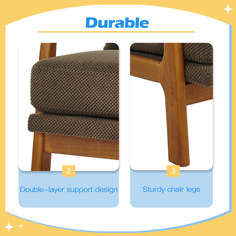 Chaise longue en bois durable et fonctionnelle, Coffee