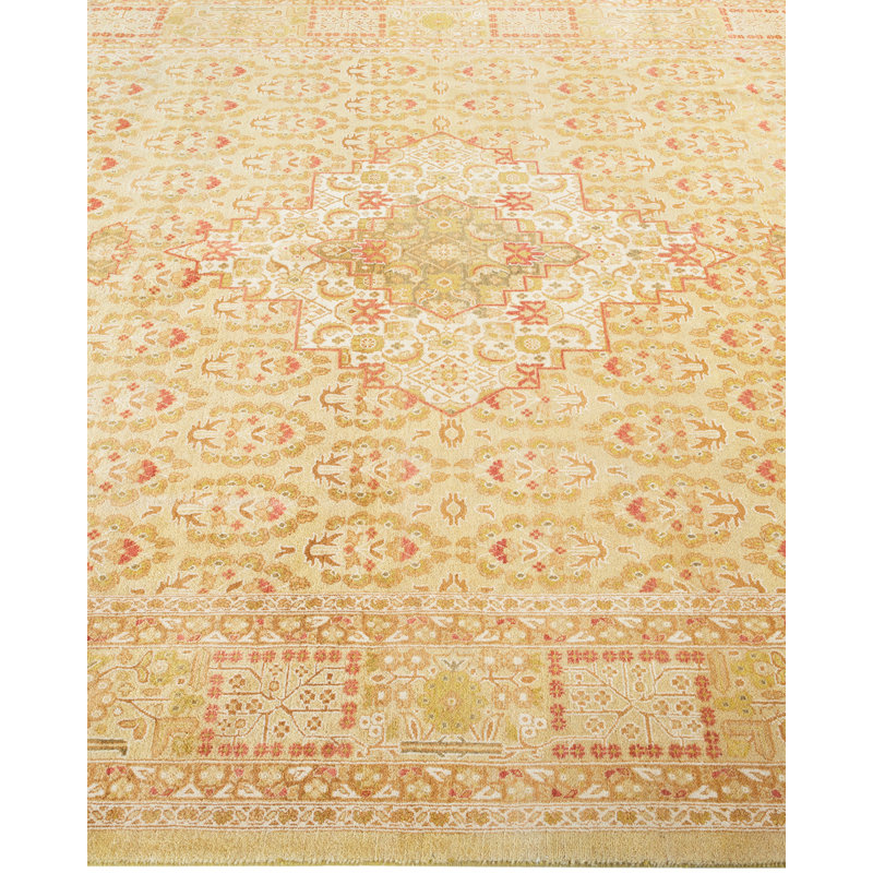 Classic One-of-a-Kind 6' X 9'4" Hand Knotted Area Rug