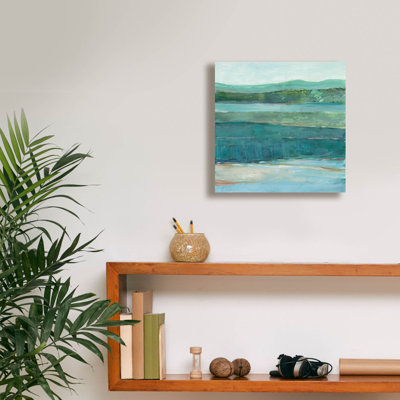 'Layered Fields 2'  by Ethan Harper Canvas Wall Art