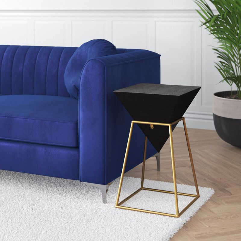 Argent End Table