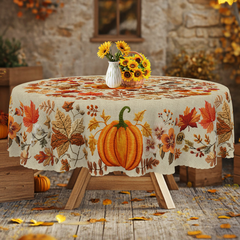 Nappe automne-hiver 152x152cm, 59,84 po rond