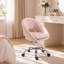 HOMCOM Velvet Office Chair
