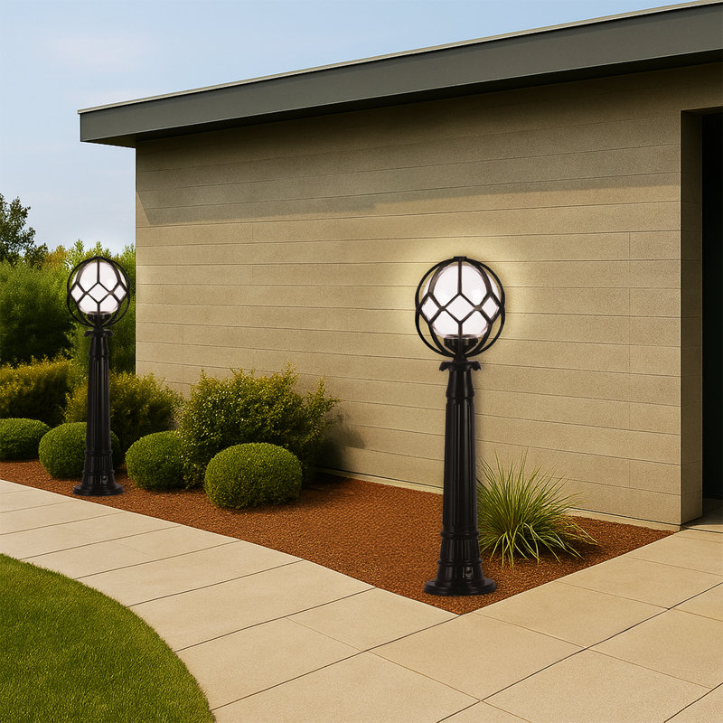 43'' Tall Outdoor Floor Lamp