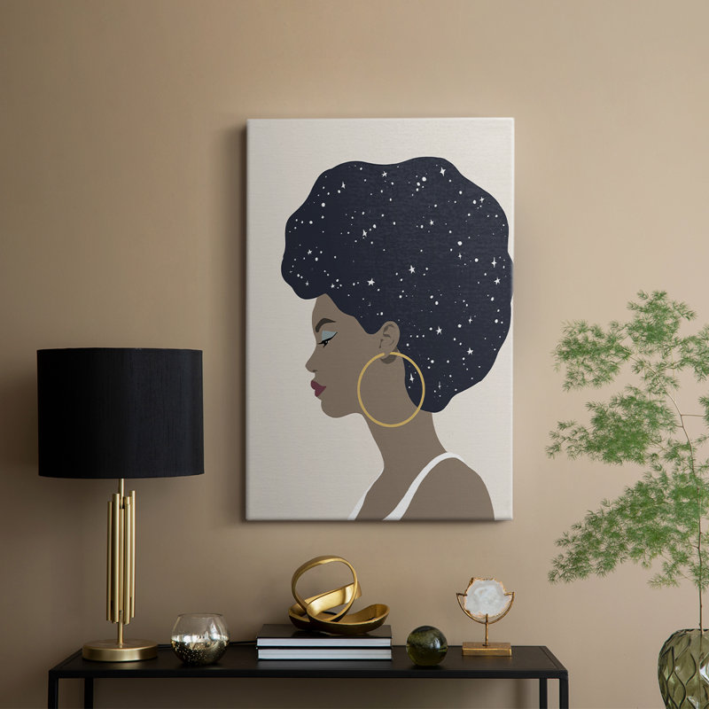 Heavenly Hair I -Gallery Wraraped Cavas, H 27 po x l 18 po