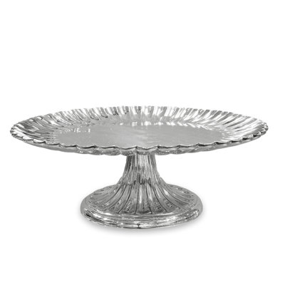 Assiette à gâteau rétro sur pied Vienne