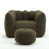 Olive Green Chenille