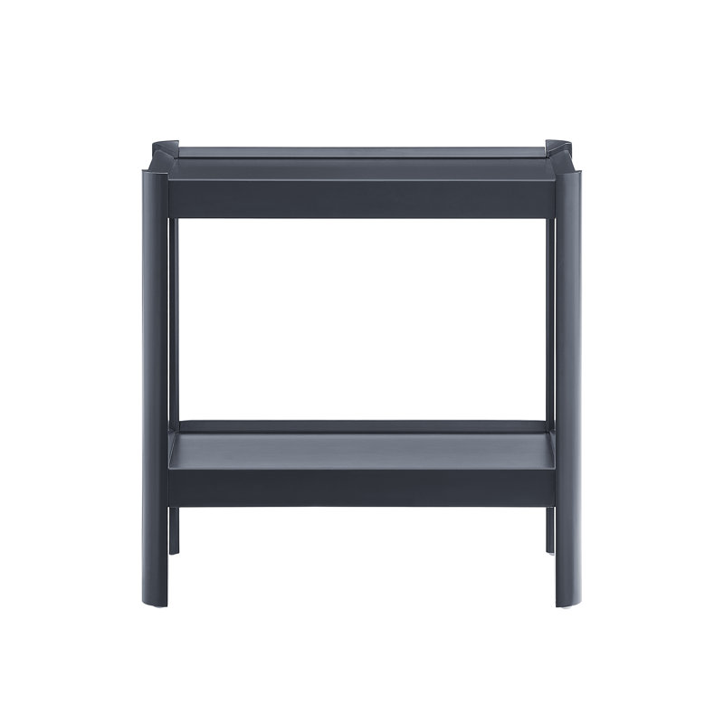 Table de chevet noir mat, Noir