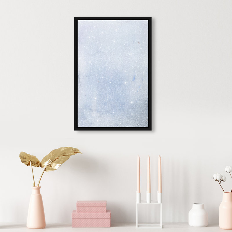 Calm Waters I Print by Oliver Gal, 11"H x 16"W, Black Floater Frame