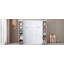 Grand lit escamotable mural avec portes de rangement-1995645156