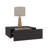 Barcelona Floating Wall-Mounted Nightstand with Drawer Storage, Modern Bedroom Bedside Table with Storage-338522119