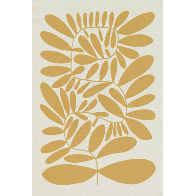 70''S Sprig III - Wrapped Canvas Print