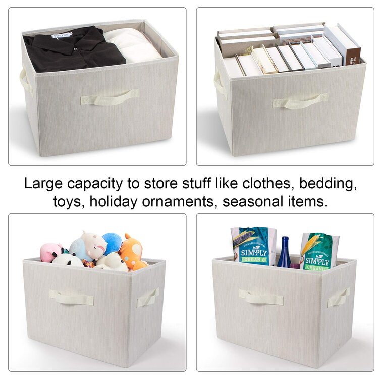 https://assets.wfcdn.com/im/88317781/resize-h755-w755%5Ecompr-r85/1473/147343495/Collapsible+Storage+Bins+With+Lids%2C+Slub+Fabric+Decorative+Storage+Box+With+Handles%2C+Sturdy+Storage+Basket+For+Clothes%2CToys%2C+Books%2C+Storage+Organizer+For+Shelves.jpg
