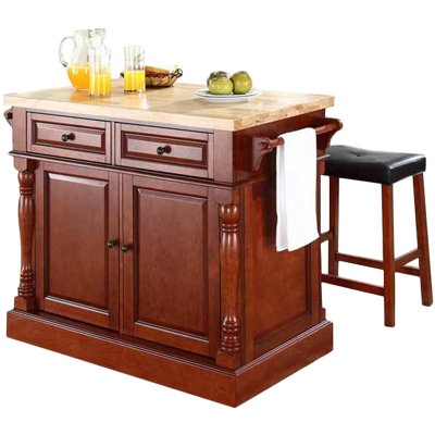Ensemble d'îlot de cuisine 47,75 po Diamondback