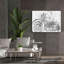 «Inverted Motorcyclesic S Croquis II» par Ethan Harper, estampe numérique sur toile-417535896