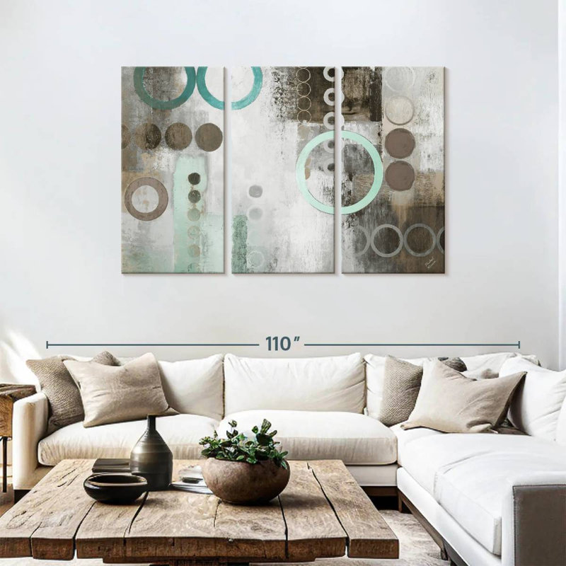 Avery Mint Liberated, 48" H x 74" W