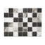 Eterna Square 12" x 16" Glass Mosaic Wall & Floor Tile