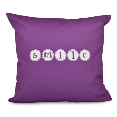 A Way with Words Square Pillow Cover & Insert