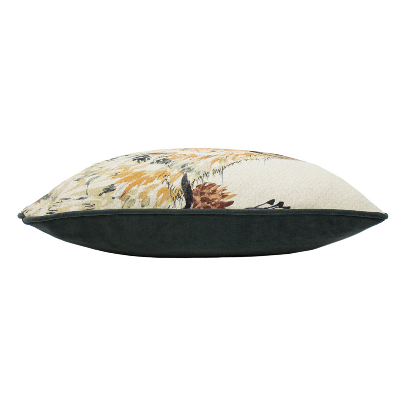 Geometric Square Cushion, Feathers