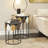Glass Top End Table Set