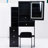 29.2" Small Size Left Bedside Cabinet Vanity Table + Cushioned Stool