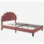 Genny Upholstered Velvet Bed-1780737124