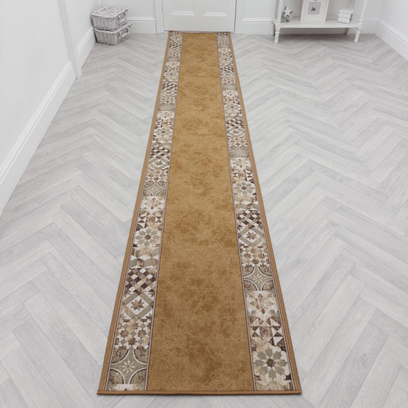 Runner Vintage Look Looped / Hooked Area Rug, Runner 66 x 150 cm