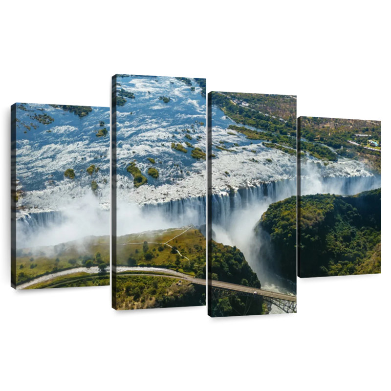 Rideau d'eau Alvord Victoria Falls, H 22 po x l 36 po