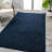Airidas Solid Low-Pile Navy Rug-1871345433