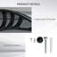 CLIY 75cm W x 196cm D Polycarbonate Cover Retractable Door / Window Awning-129025209