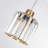 5 - Light Dimmable Cluster Crystal Shaded Modern Chandelier-1199875901