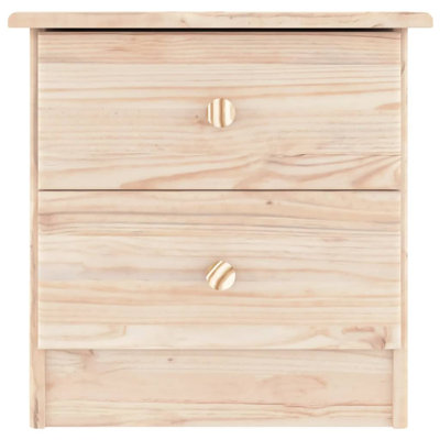 Francesine Solid Wood Nightstand by Red Barrel Studio