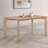 Rectangular Wood Dining Table-1432173567