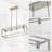 Bigyan 4 Light Kitchen Island Linear Pendant Lights-1561214118