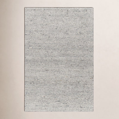 Joly Hand-Woven Gray Striped Rug