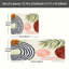 Tapis de cuisine antidérapant Tropical Botanical, 2 pièces-775614646
